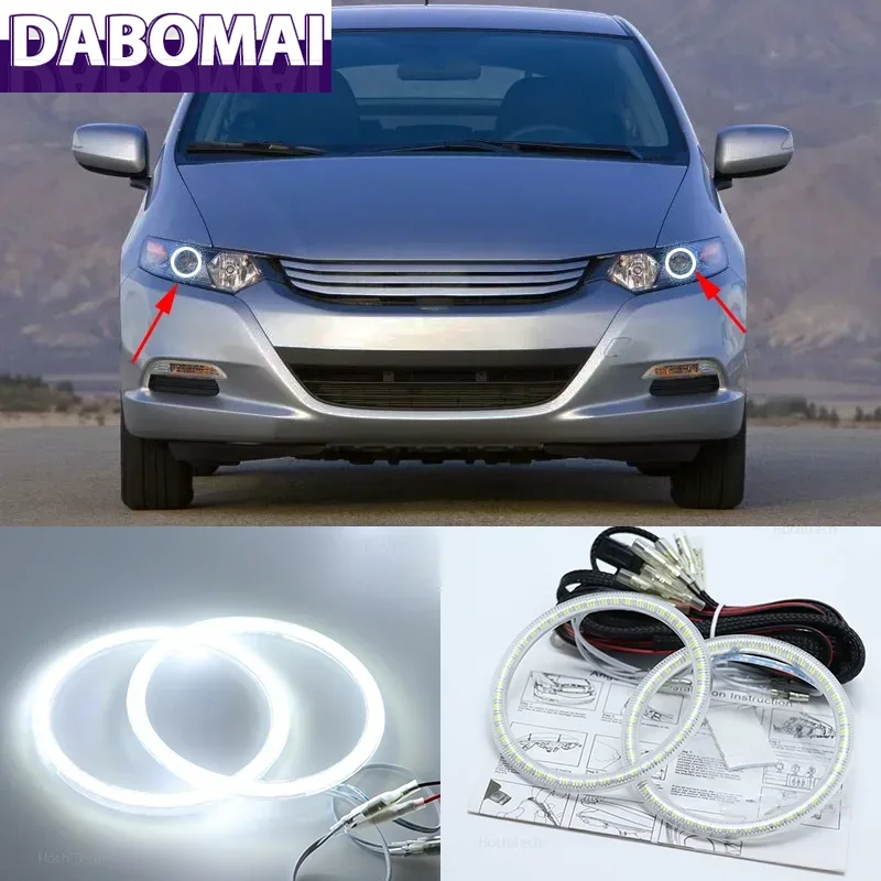 

Smd Led Angel Eyes Kit Excellent Ultra Bright Illumination DRL Daytime Running Lights for Honda INSIGHT 2010 2011 2012 2013-2015