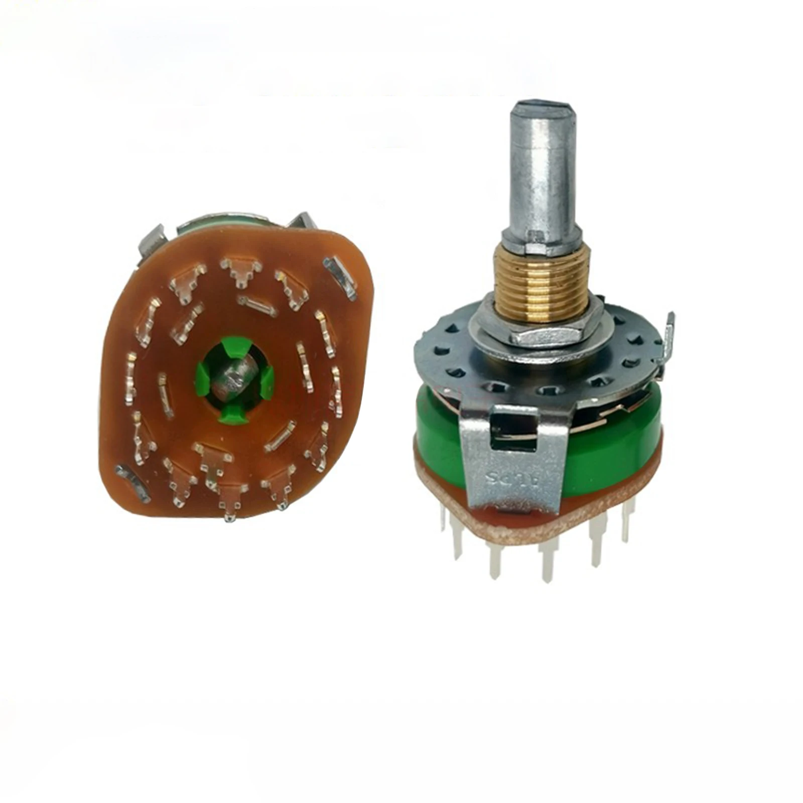 Professional 3 Pole 4way Rotary Switch Japan Shift Switch SRRM342800 Bandwave Audio Signal Rotating Switch