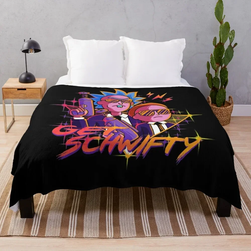 

get schwifty Throw Blanket Softest Luxury St Winter beds Blankets