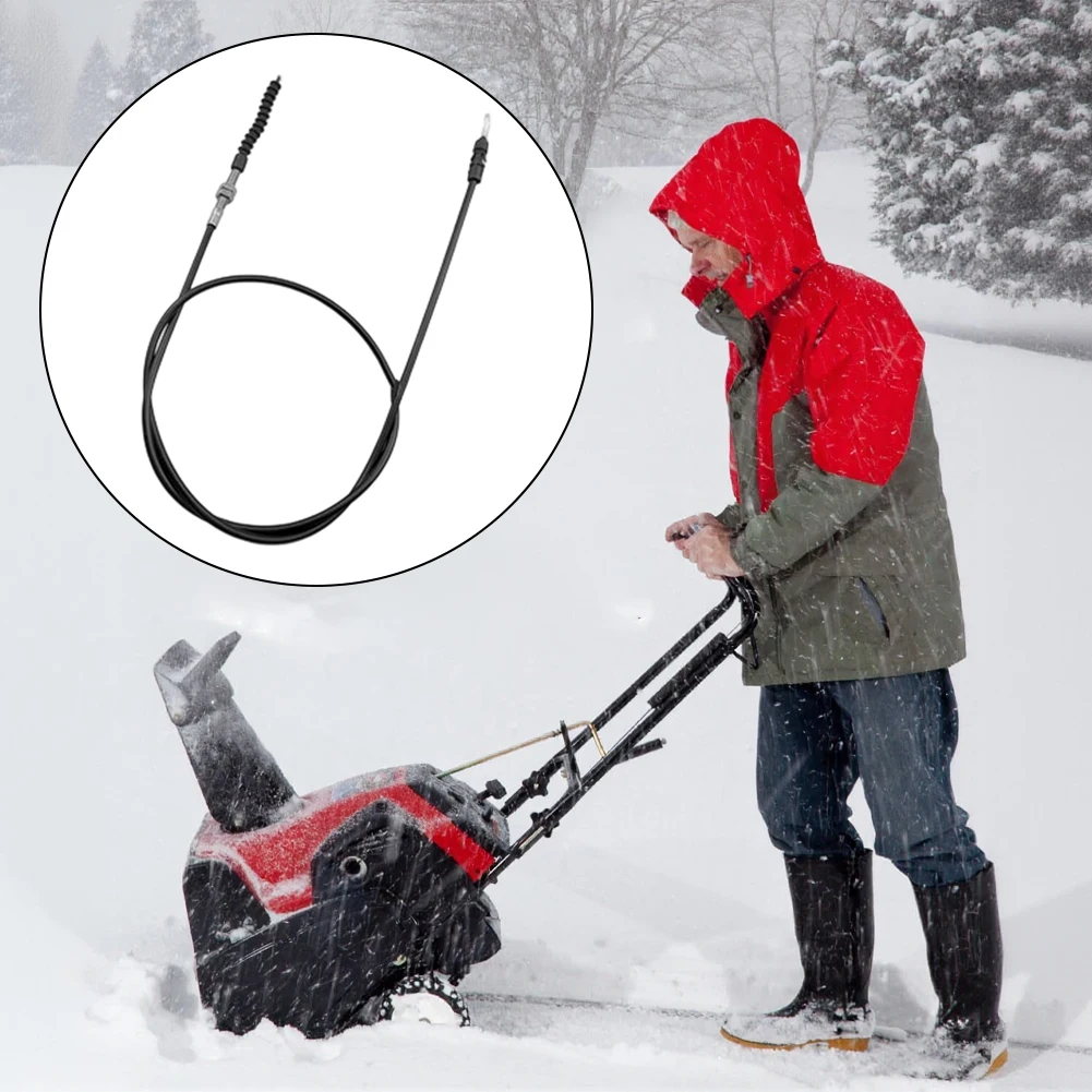 Snow Blower Deflector Cable Deflector Cable Wear Resistant Flexible In Low Temperatures Winter Driveway Clearing