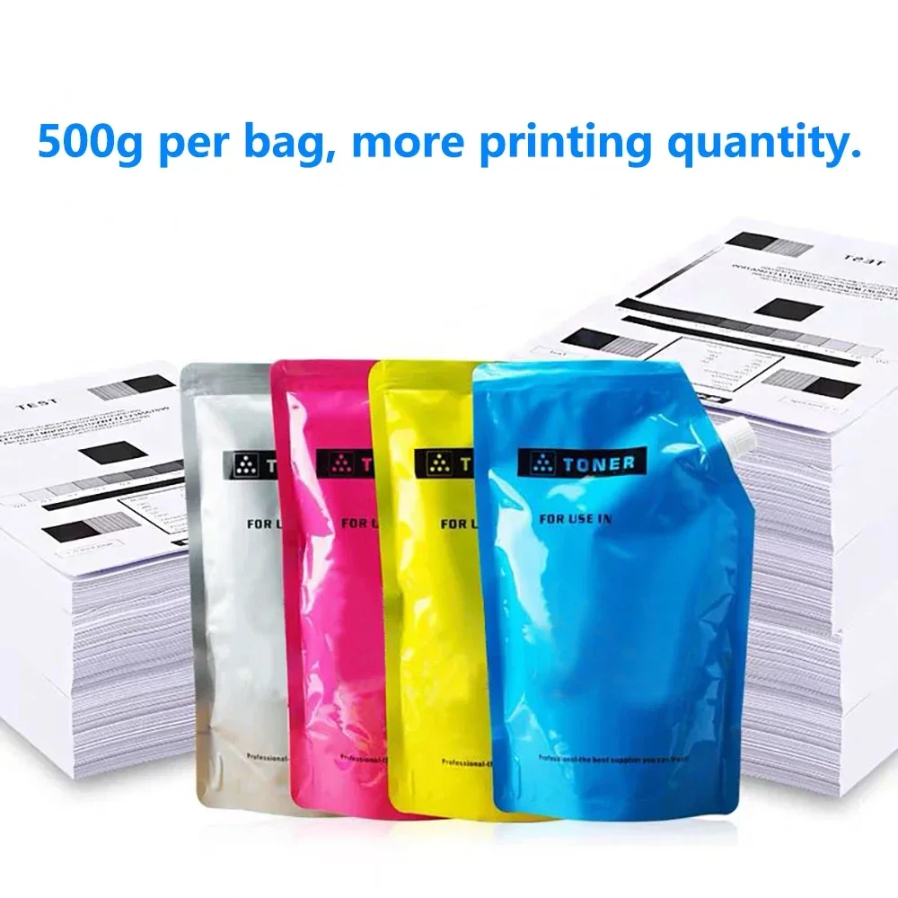 500 g/bolsa de polvo de tóner Compatible con HP Color LaserJet Enterprise M651n M680dn M680f M680MFP M651MFP recarga de impresora láser