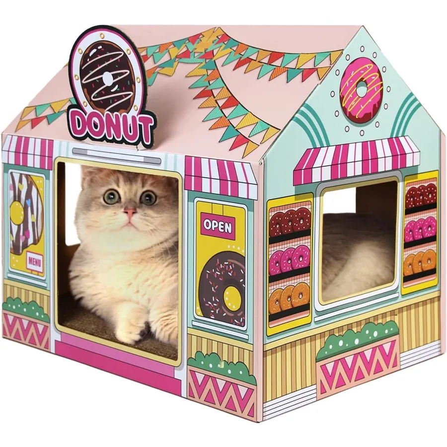 Cardboard Cat House…