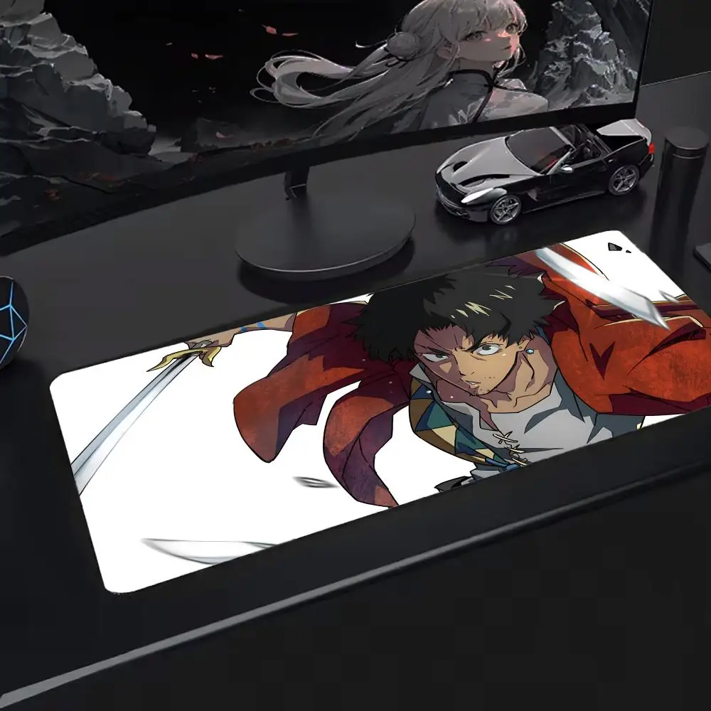 

Коврик для мыши Super Samurai Champloo Большой коврик для мыши, расширенная игровая поверхность, нескользящая подложка, идеально подходит для использования на столе