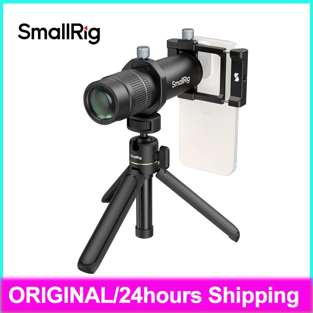 Smallrig T-mount Telephoto Lens for iPhone 12 13 14 15 16 series Mobile 4737 8X Mobile Telephoto Lens Telescope For Concert