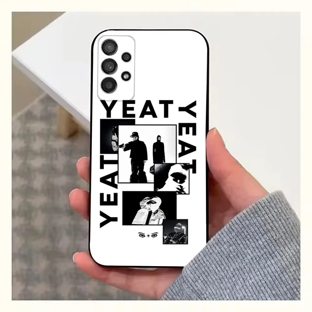 Rapper Y-Yeat AfterLyfe Phone Case For Samsung S24,23,22,30,21,10,9,Ultra,Plus,Lite,FE,Soft Silicone,Black Cover