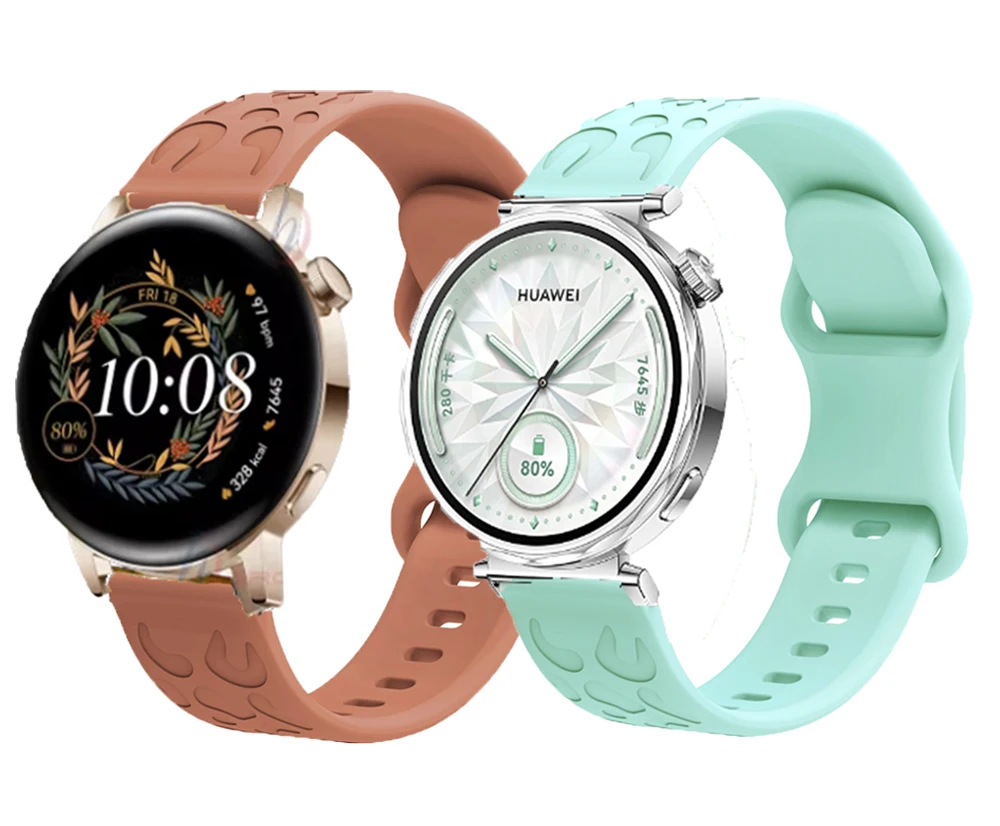 

For Huawei GT3 42mm SmartWatch Band GT5 41mm Leopard print Band Bracelet Universal 20/18 mm Replacement Strap Accessories