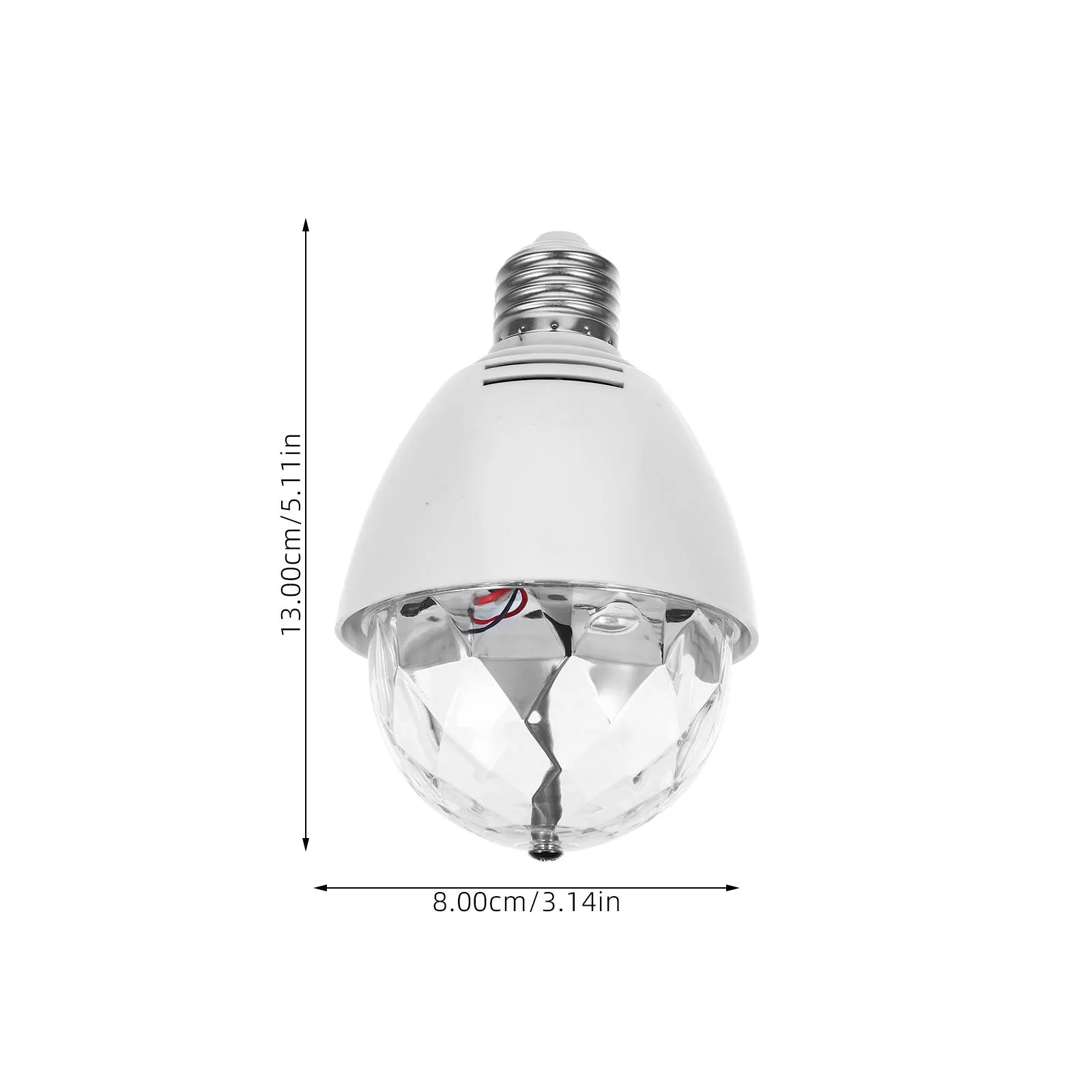 الدورية LED كريستال الكرة 8x8 سنتيمتر 220 فولت Rgb الملونة 3 واط ضوء لمبة ل Dj ديسكو Ktv مرحلة الحفلات متعدد الألوان مصباح ليد لمبة