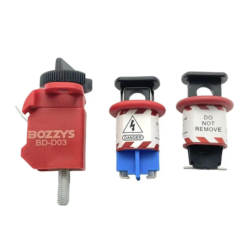 1PCS Electrical Safety Lockout Circuit Breaker Lock Miniature Air Switch Breaker Lockout for Power Isolation pinout