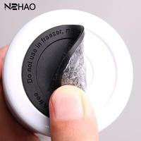 4Pcs Round Black Rubber Coaster Pad Self Adhesive Cup Bottom Stickers Non-slip Anti-scald Protective Pads