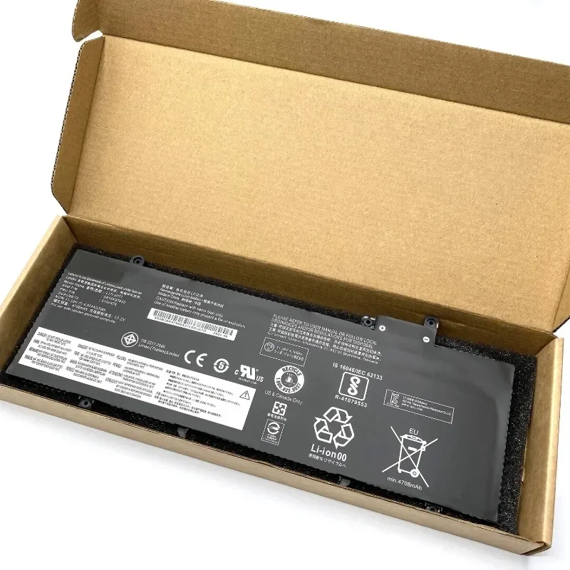 SWZY 11.58V 4920mAh Laptop Battery L17L3P71 for Lenovo ThinkPad T480S L17M3P71 L17M3P72 01AV478 01AV479 01AV480 SB10K97620 SB10K