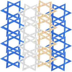 50 Pcs Hanukkah Decoration Delicate Party Favor Supplies Dining Table Centerpiece Non-woven Fabric Supply