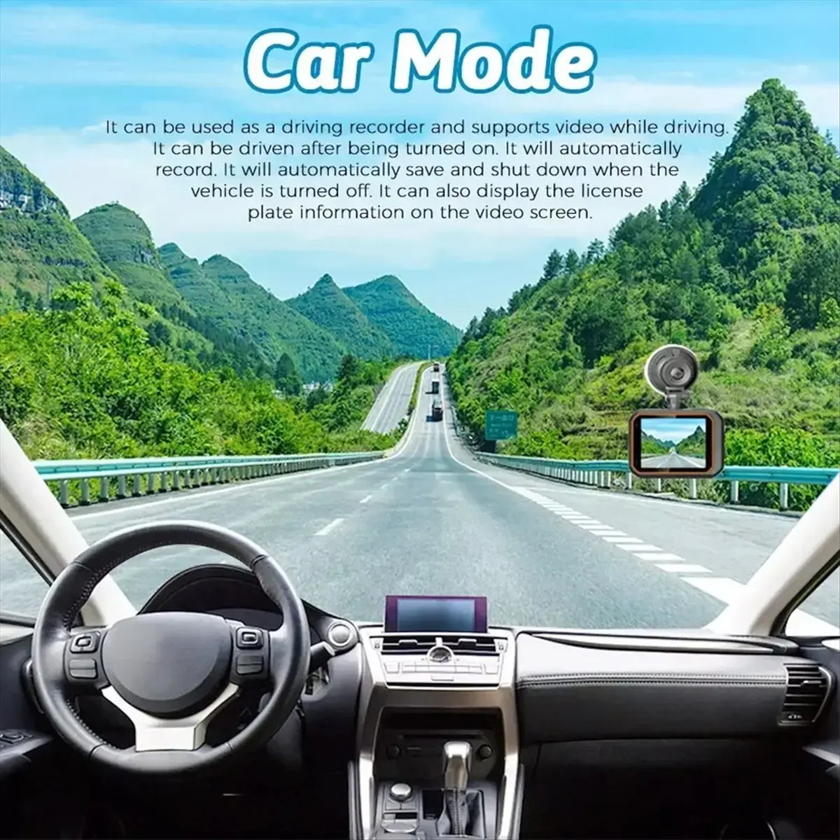 

AB31 4K HD 60FPS Camera Wifi Outdoor Sport 170° Wide Angle Action Waterproof Bike Autocycle Helmet Body Cam with LED Screen