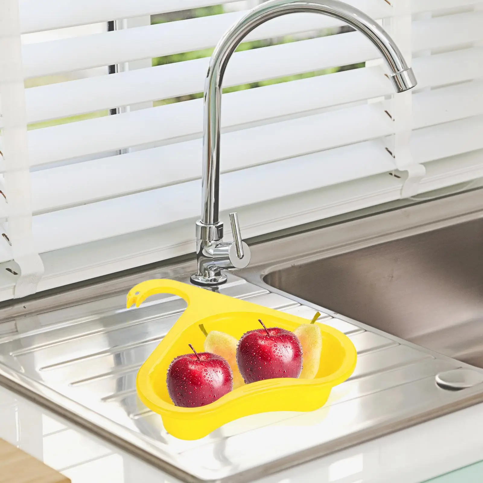 Leak-Proof Filter Swan Sink Drain Basket Household Anti-Slip Faucet Basket Food-Grade Filter For Bathroom Triangle Strainer
