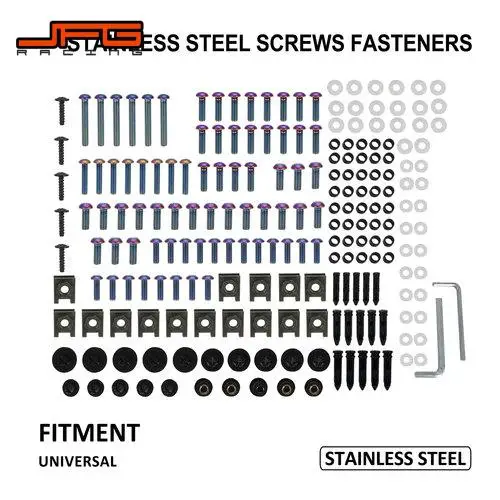 

Универсальный комплект болтов обтекателя мотоцикла, электрические винты для ветрового стекла для велосипеда, крепеж для KTM Yamaha Honda Kawasaki Suzuki