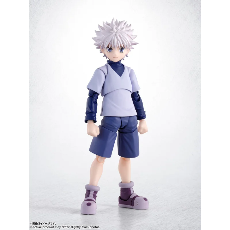

В наличии: Коллекционная подвижная фигурка Bandai SHF Hunter X Hunter Killua Zoldyck, модель для подарка