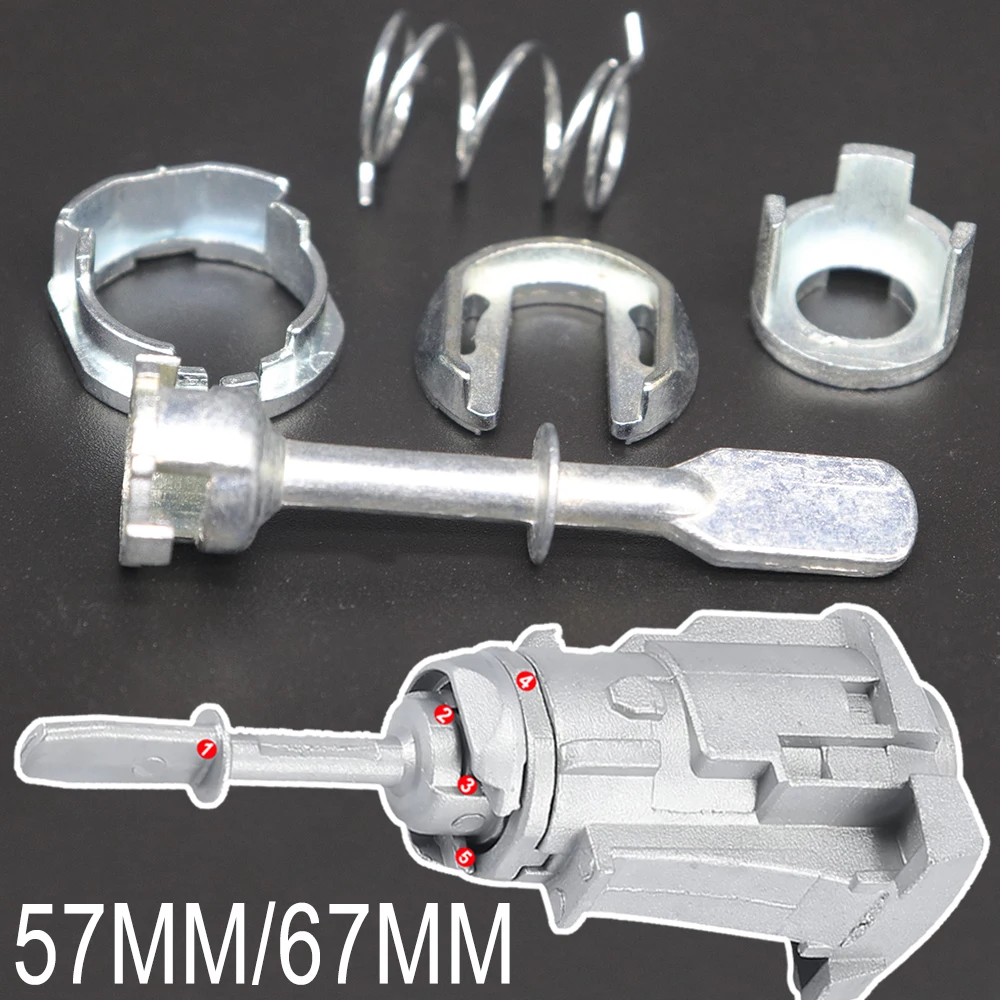 

6N0837223A 6K4837223A Ремкомплект цилиндра замка дверной ручки для VW Polo 6N 1995 1996 1997 1998 1999 2000 2001 Derby