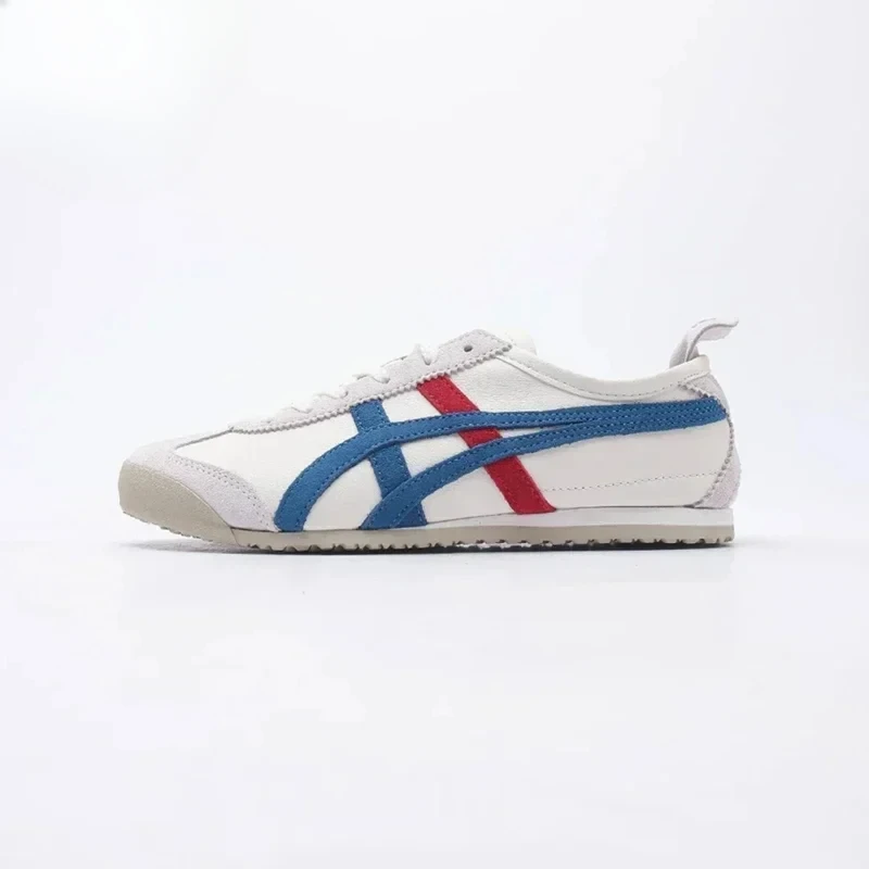 Onitsuka Tiger MEXICO 66 sapatos leves de skate para homens e mulheres, tênis baixo para exterior