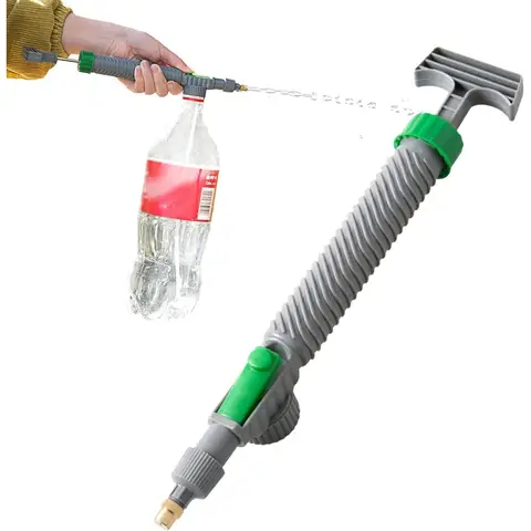 High-Pressure Manual Pump Sprayer,Handheld Garden Sprayer with Adjustable Nozzle for Lawn,Plant Watering,Cleaning & Pest Control