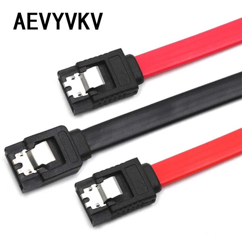 SATA 3.0 Cable SATA 3.0 III SATA3 6GB/s Hard Drive Data Cable Cord SAS Cable Dual Channel Straight Wire 42 45CM 50CM 70CM 100CM