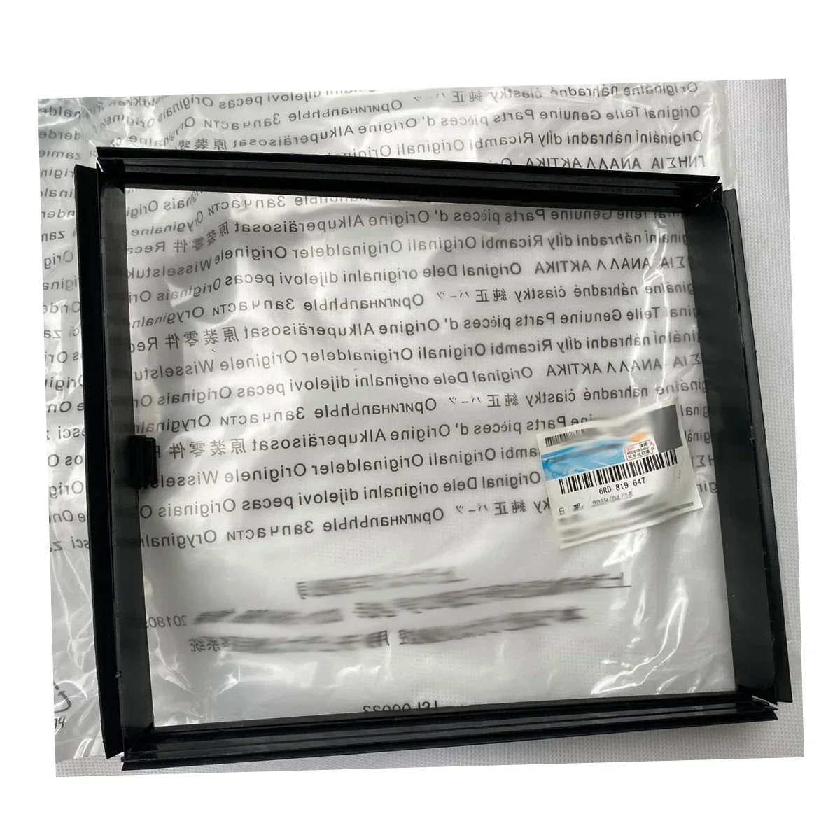 

New AC Dust Pollen Cabin Filter Frame For VW Polo Vento 4 5 9N 6R Sedan GTI 2002-2016 Gol 6Q0819647 6Q0 819 647 Car Accessories