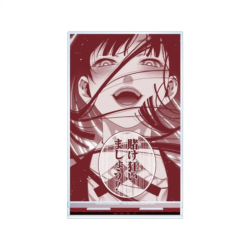 Wholesale Kakegurui Anime Acrylic Stand - Mary Saotome & Yumeko Jabami, Manga Inoshishi Plate, Cosplay Prop 10cm  Keychains