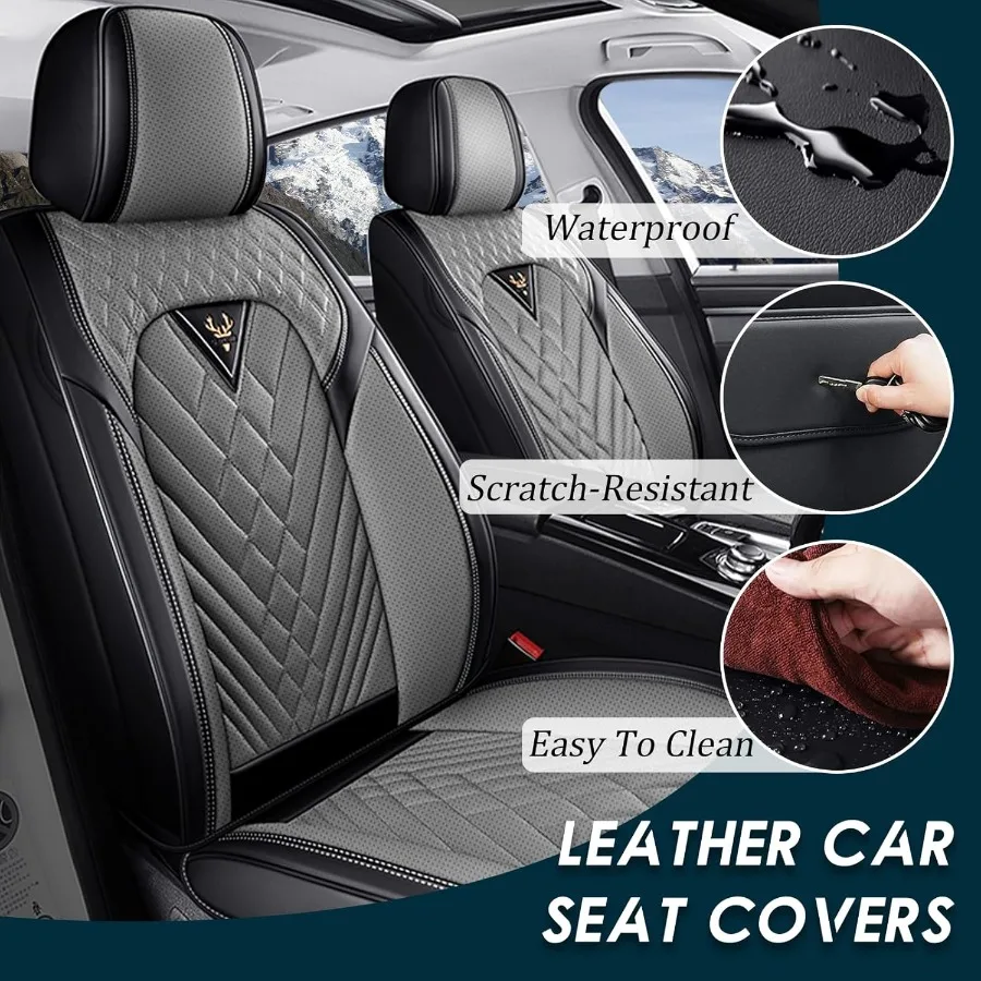 أغطية مقاعد السيارة مناسبة ل شاحن دودج 20062023 5 مقاعد غطاء مقعد جلد نابا غير قابل للانزلاق مع وسادة هوائية متوافقة مع الرياضة المتميزة #2