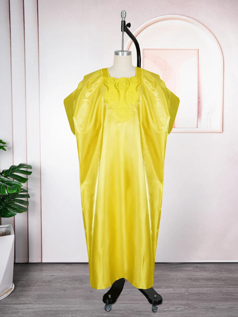 

African Dashiki Dress For Woman Bazin Riche Embroidery Deisgn Long Dress