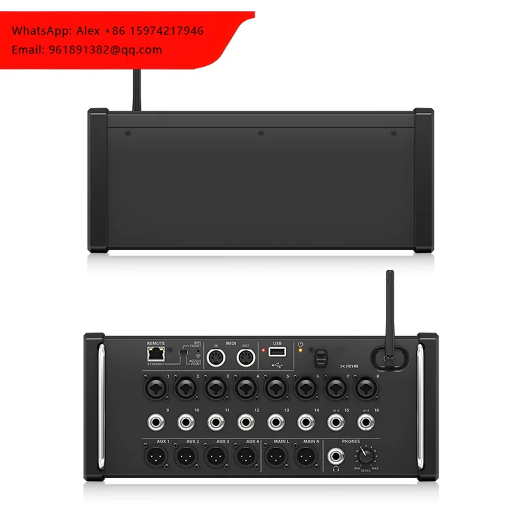 

Wholesale Manufacturer XR16 Mixer Digitales Sound Digital Mixer For Pc