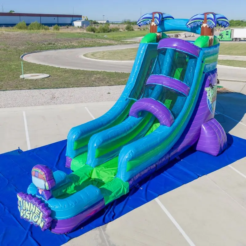 

32x11.5x19ft Large Outdoor Inflatable Slide, Hot Sale Bouncy Slide, Factory Price land Slide with a blower