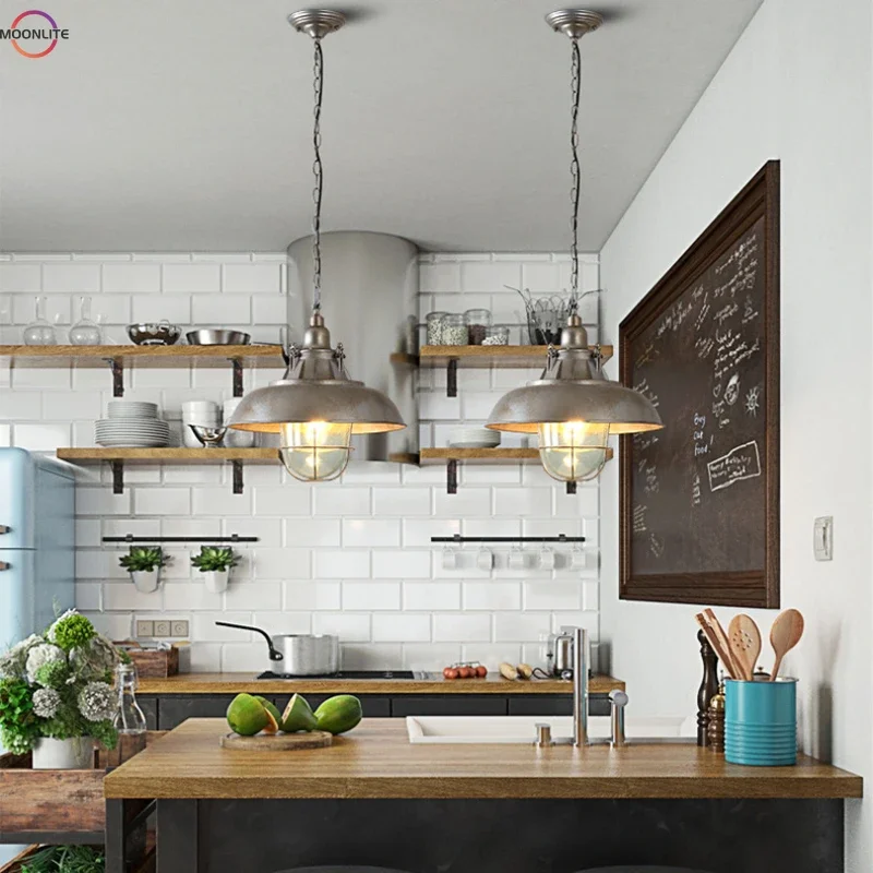 

American retro chandelier industrial wind bar decorative chandelier restaurant coffee shop creative wrought iron chandelier