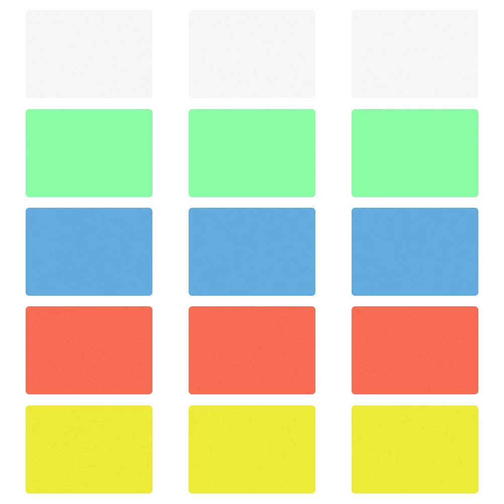 

15Pcs Reusable Plastic Writing Pads Sturdy Office Stationery School Sketch Board Not Easy to Break Writing Pads