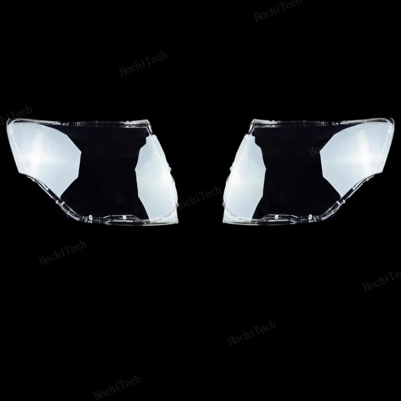 Transparent Headlight Lens Left Right Lampshade Protective Cover For Mitsubishi Pajero V87 V93 V97 V80 NS NT NW NX Exceed 07-20