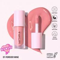 MOIRA Liquid Blush Long Lasting Cheek Tint Buildable Natural Flush Water-Based & Lightweight For Dewy Makeup Look