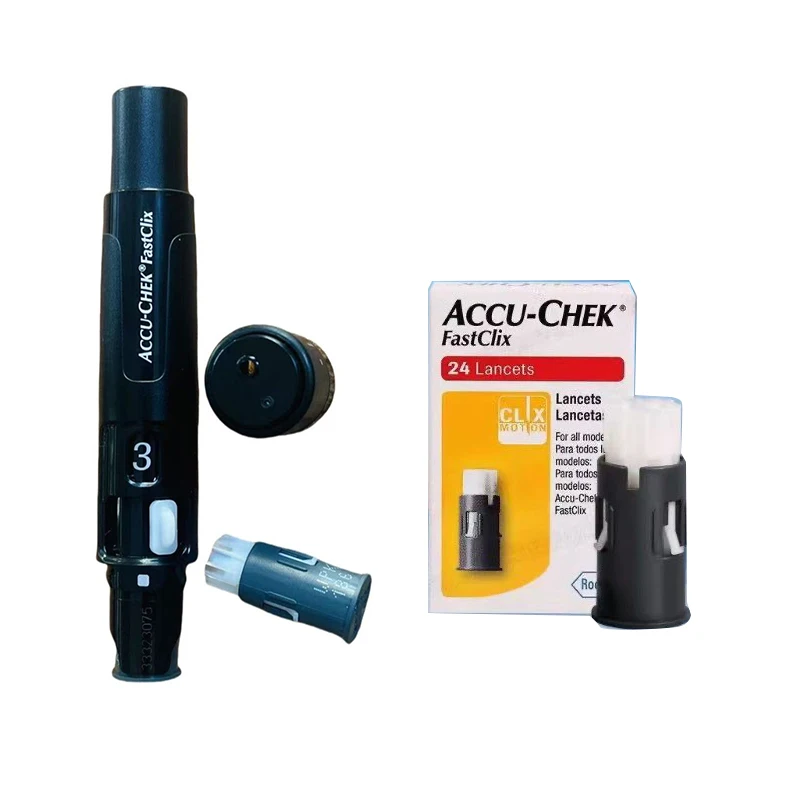 Roche FA pen Accu Chek FastClix Pen Lancing Device Kit with 24pcs lancets Basically painless