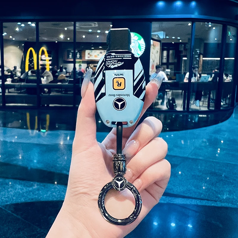 Key Case Cover 2/3Button Shell Fob for Mercedes Benz W204 W463 W176 W251 W205 A200 A260 A C R G Class GLA CLA GLK GLC CLS - Image 2