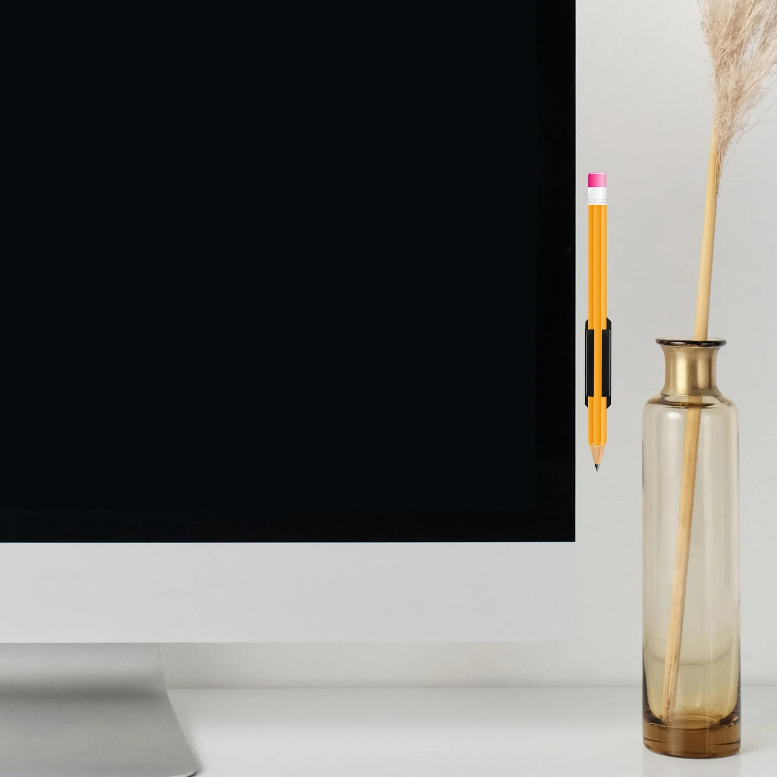 

10Pcs Wall Mounted Silicone Pen Holder Adhesive Pencil Desk Clip Classroom Stationery Organizer Holder Pencil Holders