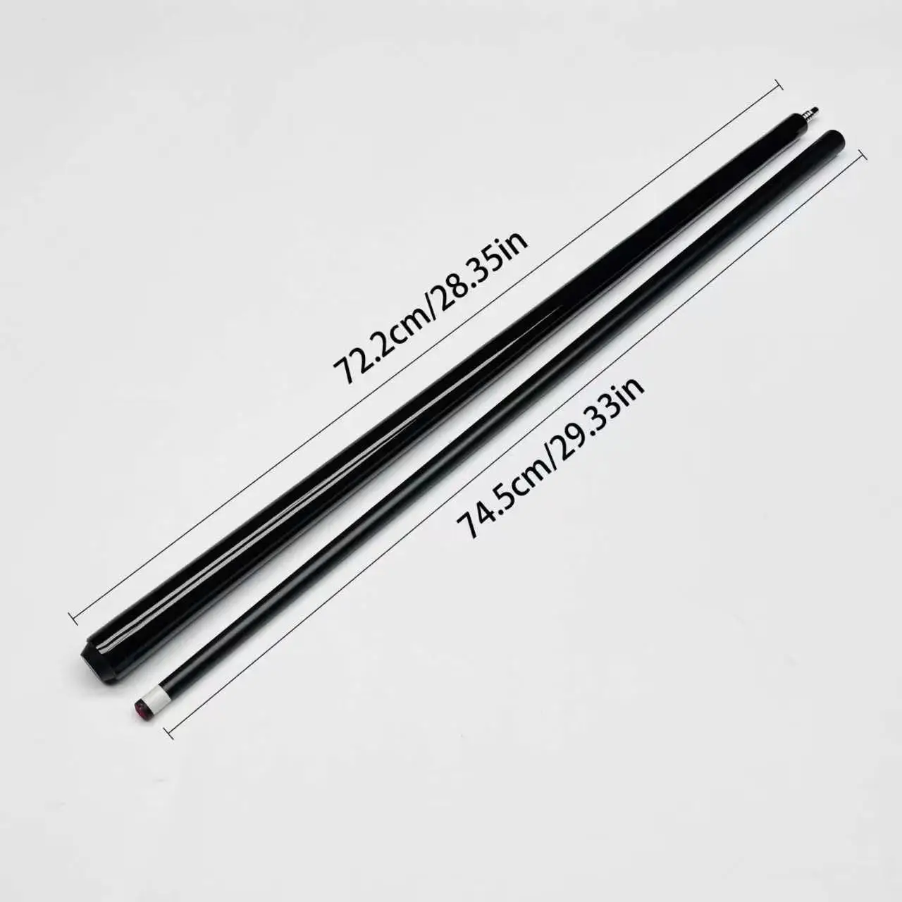 58 Inch Pool Stick 13mm Tip Pool Cue Stick 19.5oz 2-Piece 8 Teeth Joint for Beginners Adults