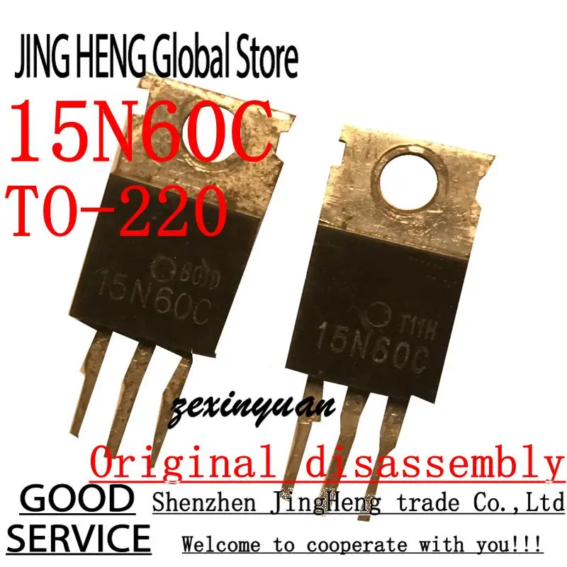 10PCS 15N60C TO-220 Original disassembly