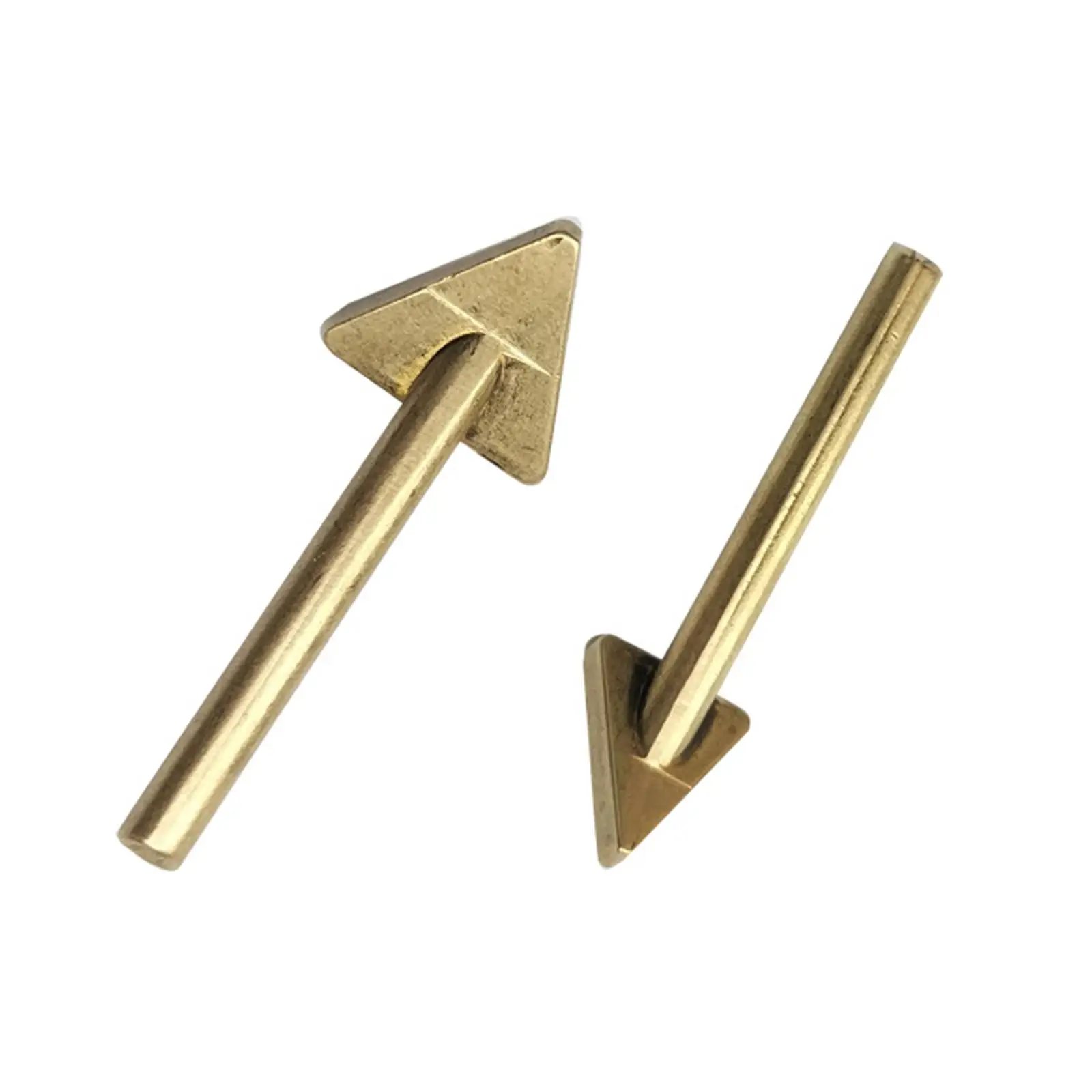 Triangle Copper Head Welding Tip Precise Design Accessory for Welding Machine Cables Kayaks Car Bumpers