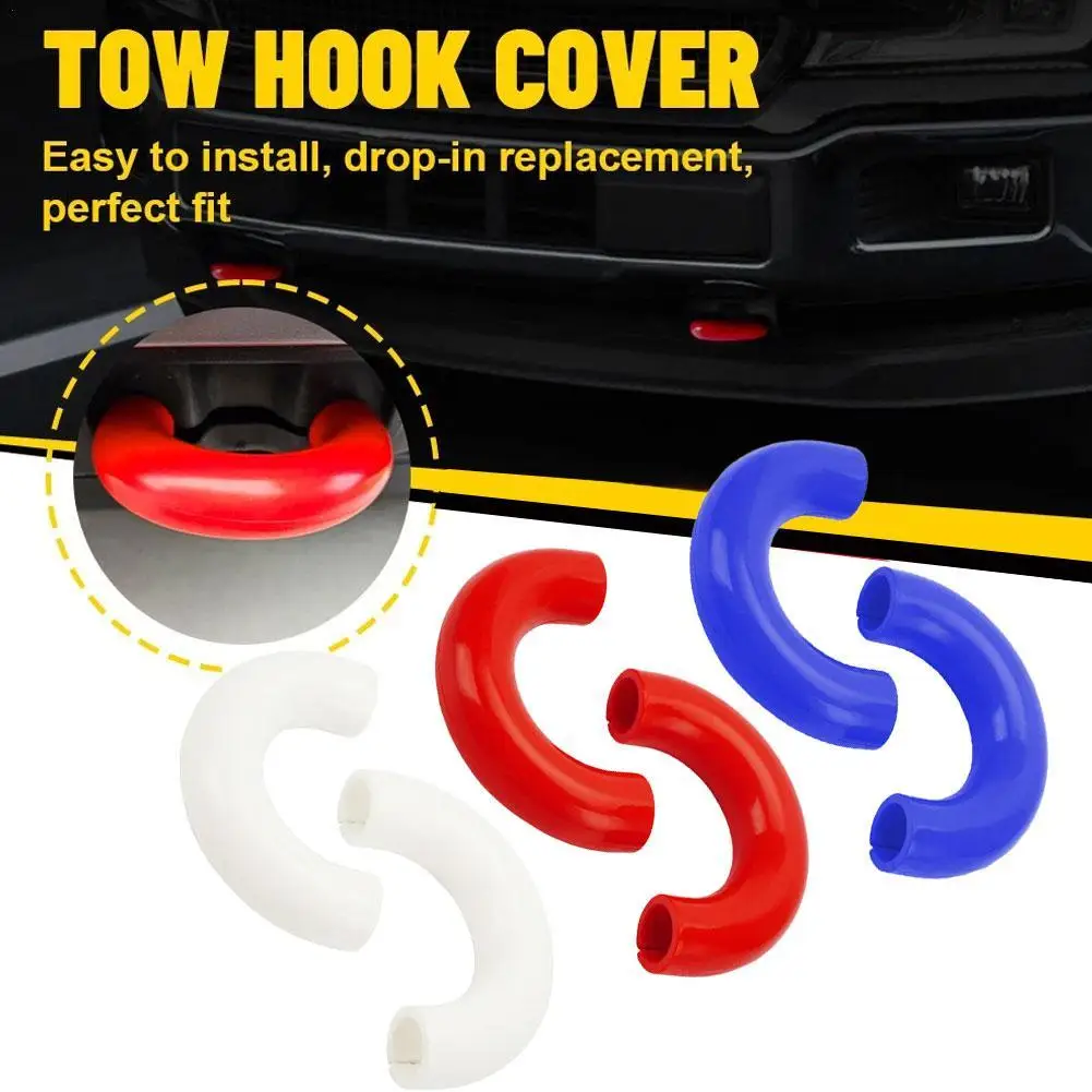 Tow Hooks Covers For Ford F150 2004-2025 Bronco Base/Big Bend/Outer Banks 2021-2025 For Toyota Tundra Accessories 2017-2021