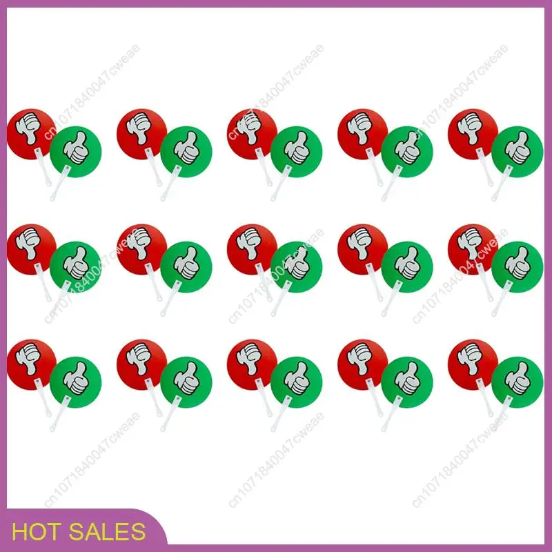 

30 Pack Thumb Thumbs Down Classroom Voting Paddles Small Group Classroom Supplies Teacher Supplies, Yes Or No-A98U