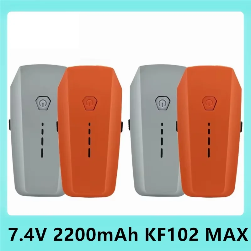 

Аккумулятор для дрона KF102MAX, аккумуляторная батарея для дрона KF102, 7,4 В, 2200 мАч, оригинальная батарея для дрона KF102 MAX, аксессуары, запчасти