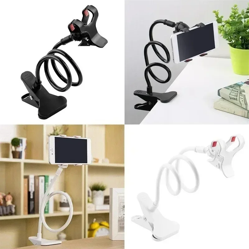 

Universal Mobile Phone Holder Flexible Lazy Holder Adjustable Cell Phone Clip Home Bed DesktopSmartphone Stand Accessories