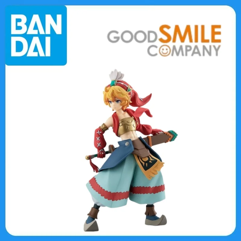 En stock: Figura original de Good Smile Company, Seiken Densetsu Legend of Mana: The Teardrop Crystal Shiloh Pop Up Parade, modelo decorativo.