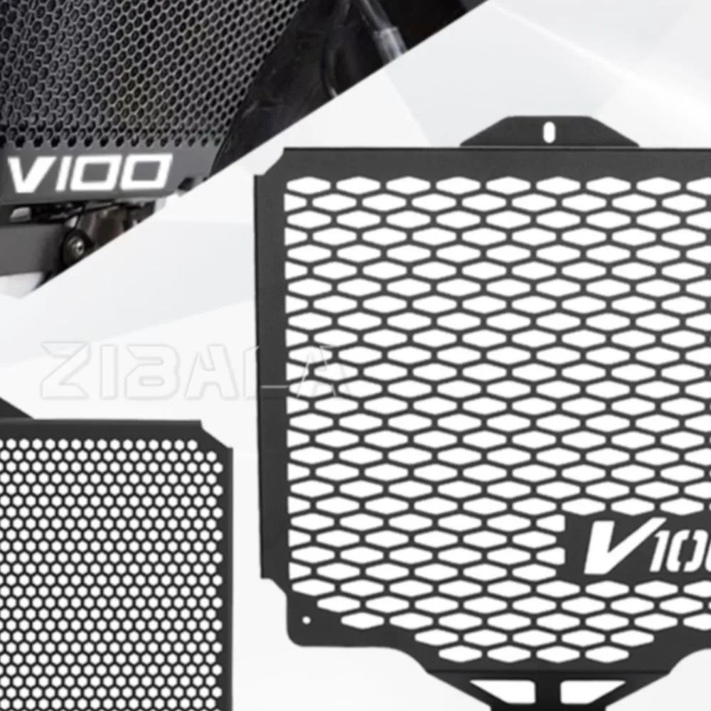 

2025 2026 FOR MOTO GUZZI V100 Mandello V 100 S Motorcycle Stelvio 1000 v100 2022 2023 2024 Radiator Guard Grille Cover Protector
