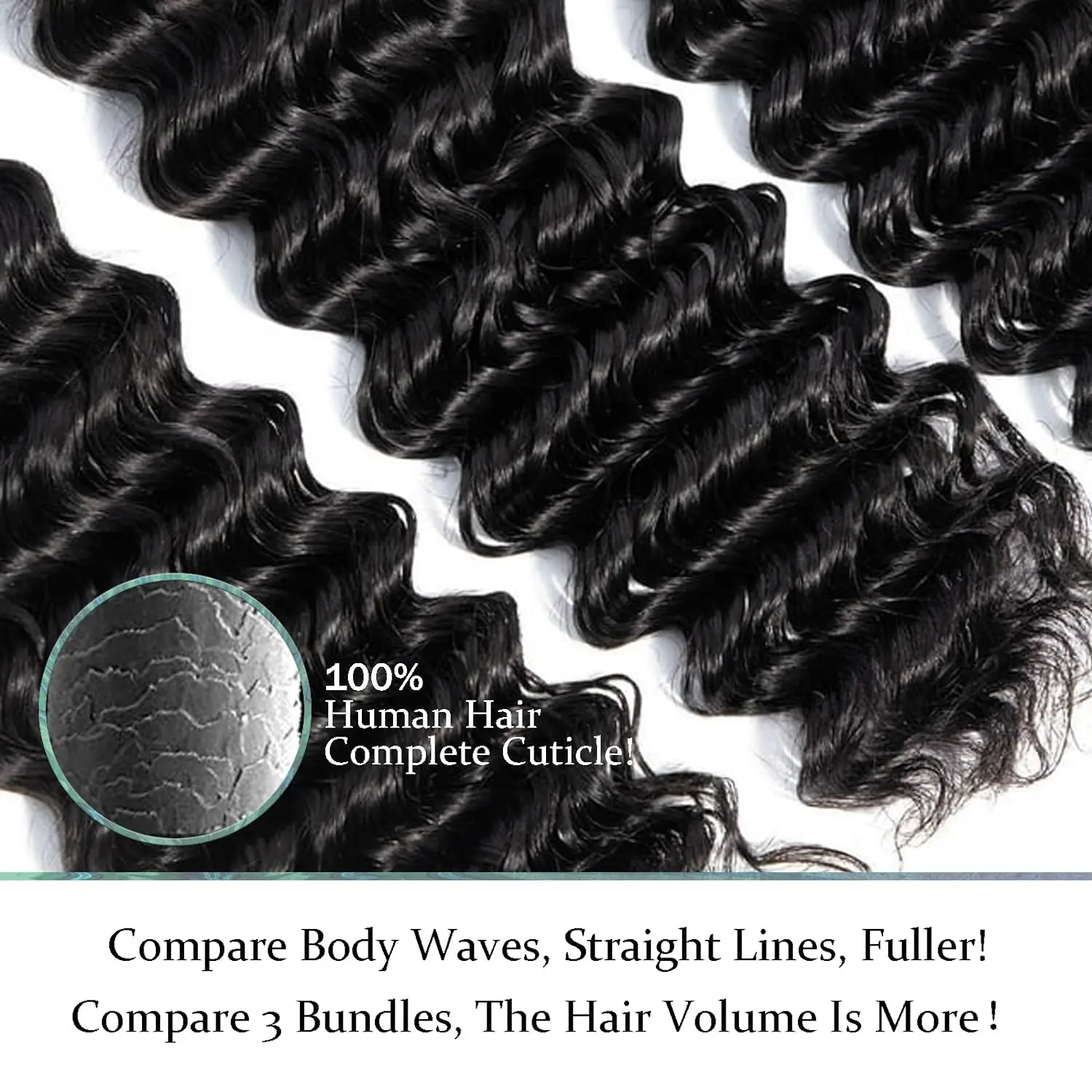 Rosabeauty 30 40 Inch Loose Deep Wave Human Hair Bundles Brazilian Curly 3 4 Bundles Raw Hair Extensions Double Weft Wholesale