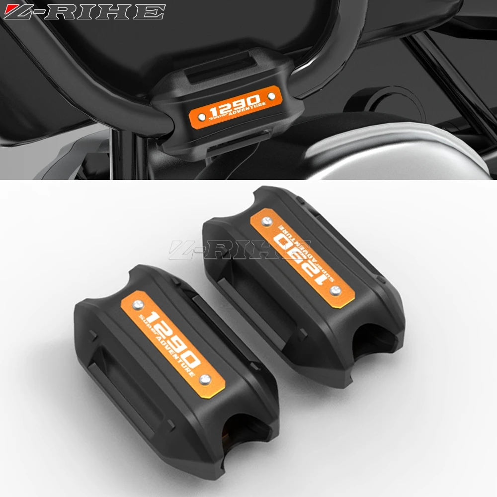 

25mm For 1290 SUPER ADVENTURE 1290 ADV SupeR R/GT 2014-2022 2023 Motorcycle CNC Crash Bar Bumper Engine Guard Protection Block