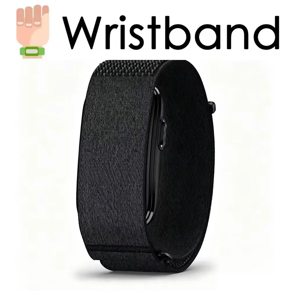 Ademende nylon bicepsband armband voor Garmin CIRQA Smart Band, verstelbare sportarmband voor Garmin CIRQA Smart Band