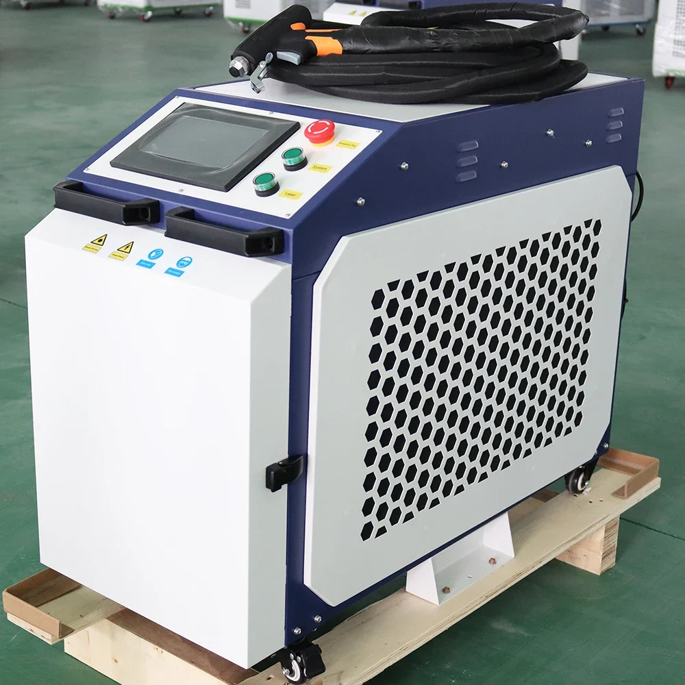 Fiber Laser Handheld Cleaning Machine Laser Rust Paint Removal Metal Precision Laser Cleaner Quickly Remove Dirt Coating Machine