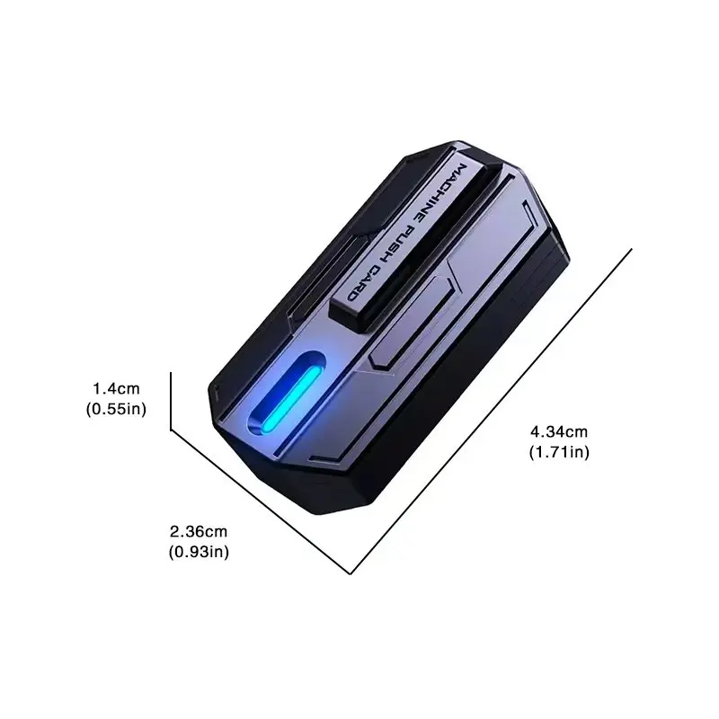 磁気プッシュスライダー 3 段階強力な強度金属 EDC ハンドスピナーそわそわおもちゃ自閉症感覚おもちゃ ADHD 不安ストレスリリーフ